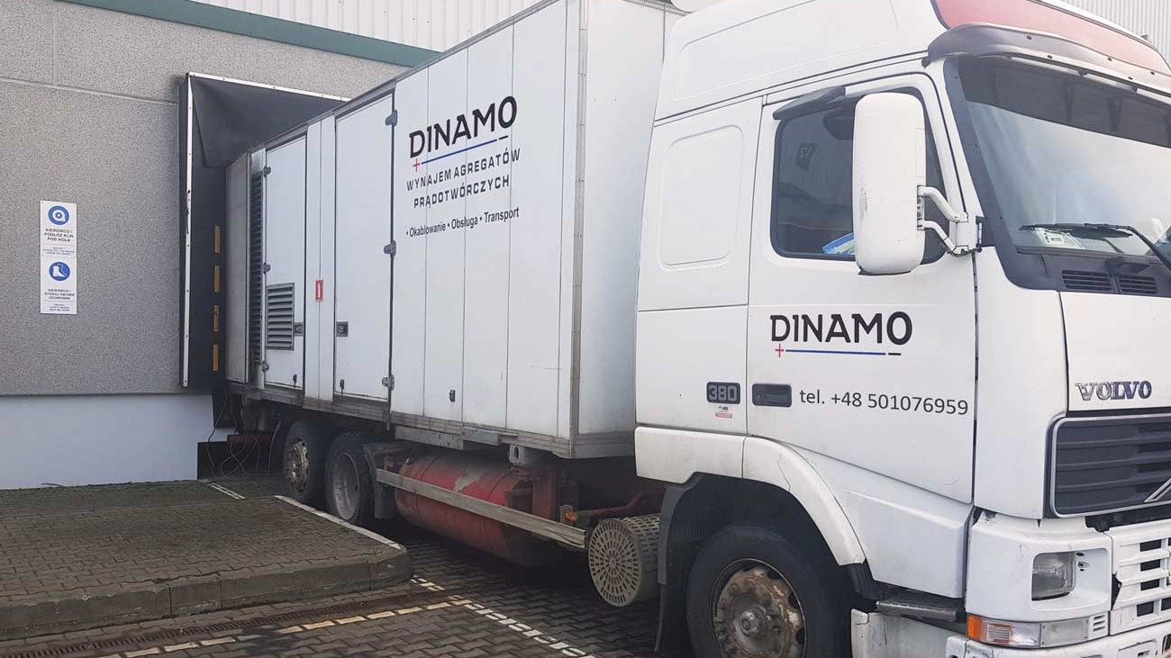 Dinamo - wynajem i transport agregatów